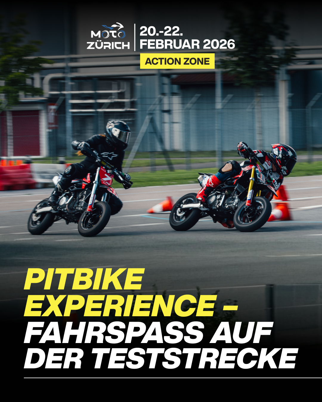 Action Zone – PitBike Experience – Fahrspass auf der Teststrecke